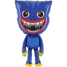 Toyland 96cm (38") Giant Blue Monster Character Foil Balloon - Kids Party Balloons