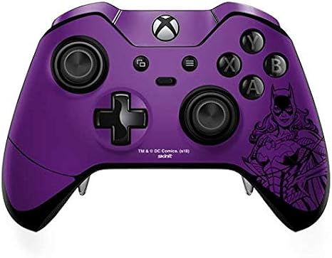 Skinit Decal Gaming Skin Compatible with Xbox One Elite Controller - Officially Licensed Warner Bros Batgirl Comic Pop Design
