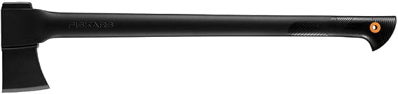 Fiskars 375581-1001 Chopping Axe, 28-Inch, Black & 378501-1002 X7 Hatchet