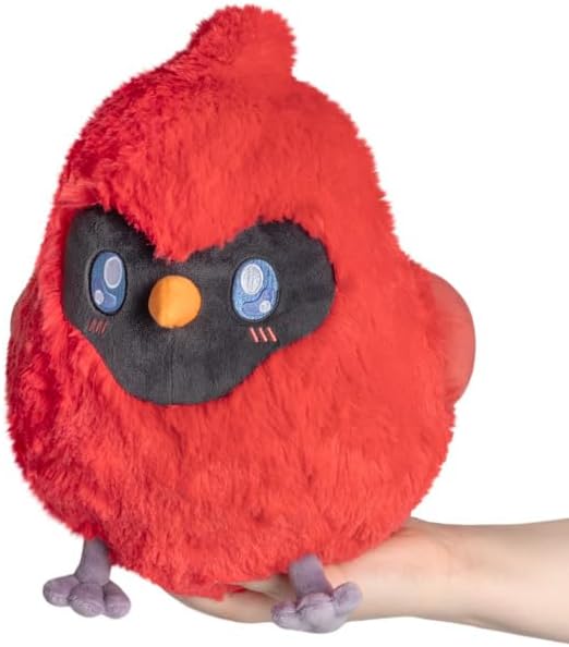 Squishable - Mini Cardinal - Birds Collection - 10.5 in - Soft Toy Collectible Stuffed Animal