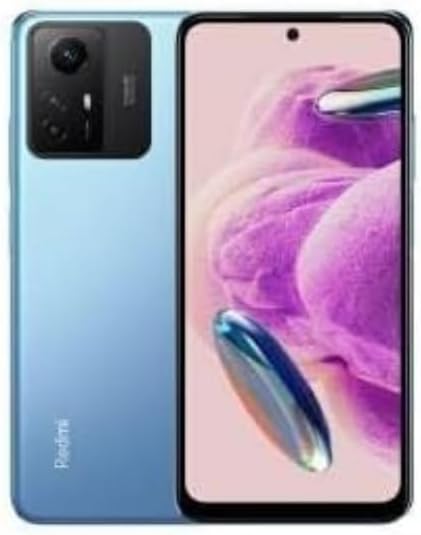 Xiaomi Redmi Note 12S 4G LTE (256GB + 8GB) Global Unlocked 6.67" 108MP Triple (ONLY T-Moble/Tello/Mint USA Market) + (w/ 33W Fast Car Dual Charger Bundle) (Ice Blue)