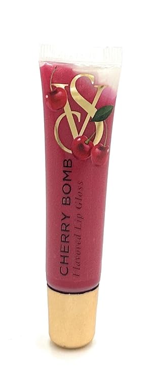 Victoria's Secret Flavored Lip Gloss Cherry Bomb 0.46 Oz