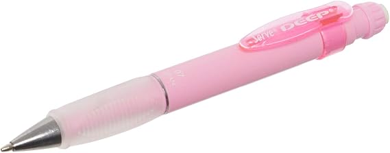 Serve Deep Mechanical Pencil 07mm, Thick Body, Soft Flu, Candy Pink