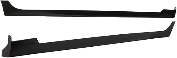 Fit 2014-2018 Mazda 3 PP Polypropylene Side Skirts MP Style Unpainted Black