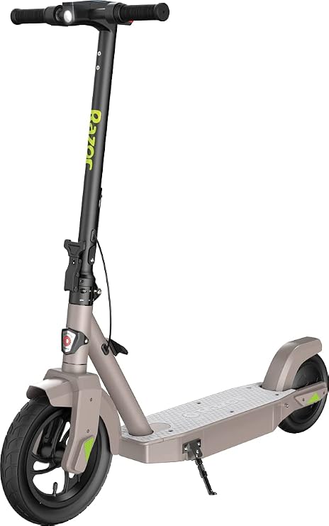 Razor C25 Electric Scooter Air-Filled Tires, Rear-Wheel Drive, Foldable & Portable, Sturdy Electric Scooter for Commute & Recreation