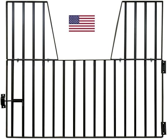 Horse Stall Door Guards: Heavy Duty Yoke Design Stall Gates for Horses & Horse Barns - Essential Horse Stall Accessories & Horse Stall Guard.