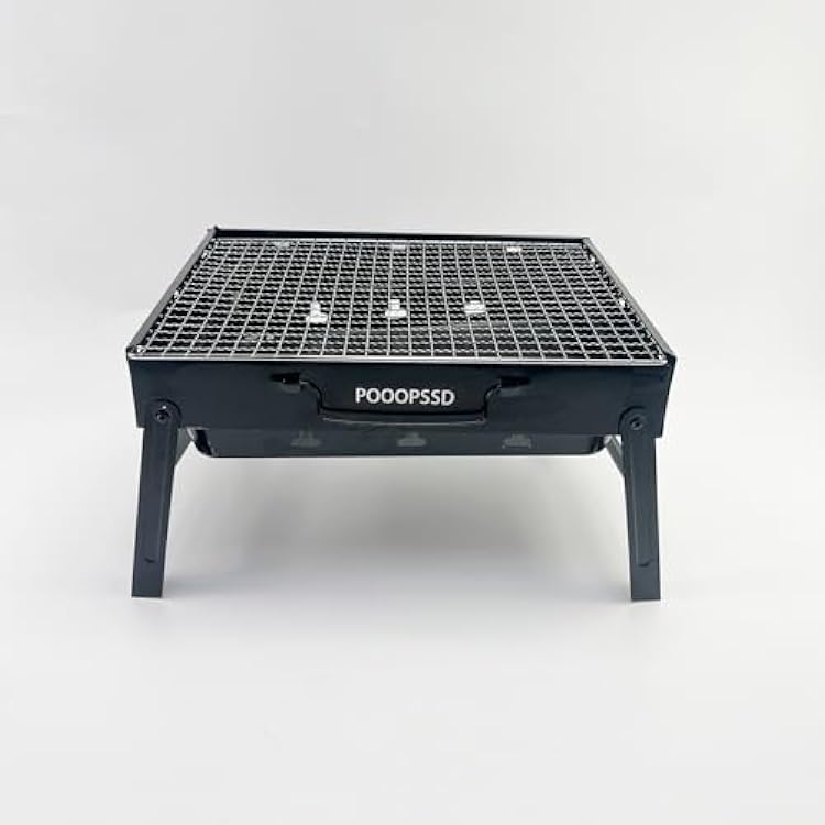 Barbecue Grill, Folding Portable Charcoal Grill for Cooking Camping Hiking Picnics