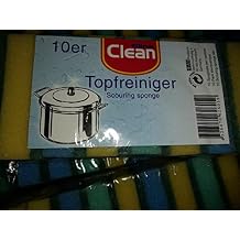 Clean 10 Kitchen Sponge Pot Sponge Cleaning Sponge