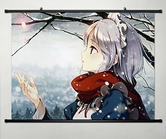 Home Decor Japanese Wall poster Scroll Touhou Project Izayoi Sakuya 23.6 X 17.7 Inches 1186