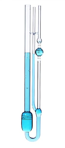 Devonian Ubbelohde Viscometer Glass Capillary Viscosity Meter with Test Report (d=0.3-0.4mm)
