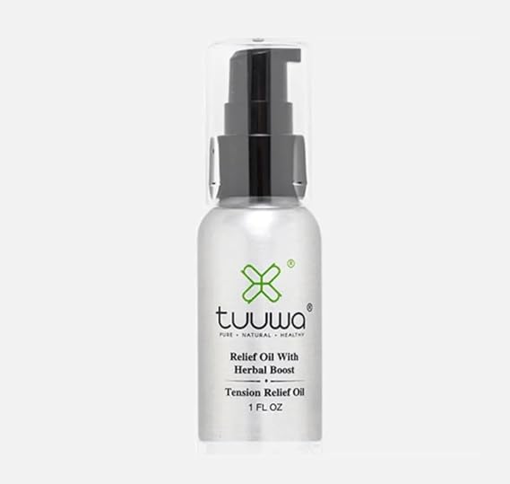 TUUWA Relief Oil with Herbal Boost 1 floz