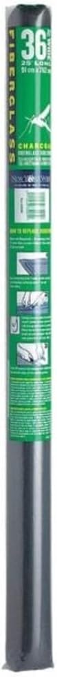 ADFORS Standard Screen, 48 Inches x 25 Feet Roll -Replacement Screen for Windows and Doors - Charcoal