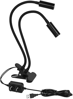 USB Dual Gooseneck Adjustable LED Spot Light Illuminator Lamp Spotlight Flexible Clip Stereo Microscope HDMI Digital Camera Color : Cold White