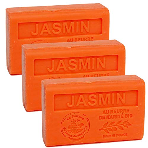 La Maison du Savon Organic Shea Jasmin 3 Pack