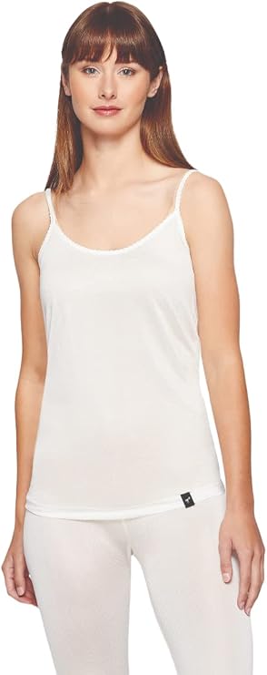Terramar Womens Terramar Women's Thermasilk Pointelle Camisole