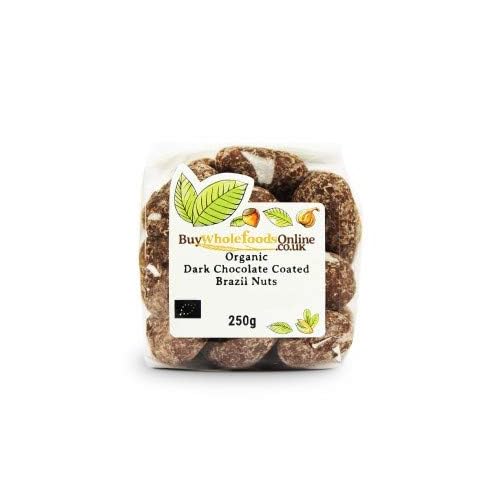 Buy Whole Foods Organic Dark Chocolate Coated Brazil Nuts 250g
