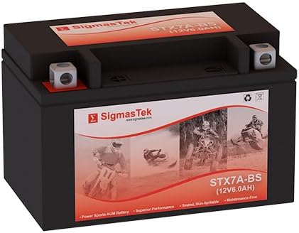 PTX7A-BS Motorcycle Battery (Replacement)