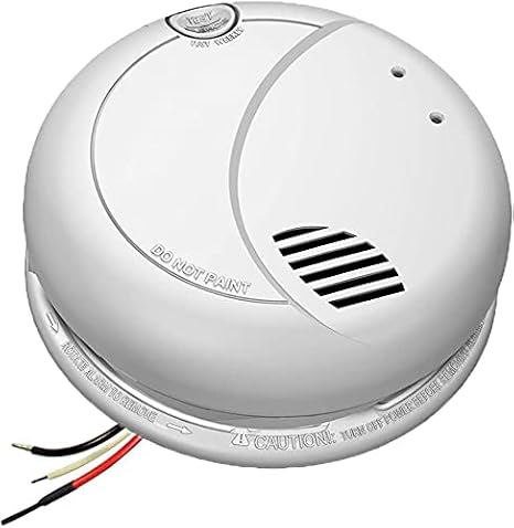 1080P WiFi Smoke Detector HD Hidden Spy Camera Wireless IP Cloud P2P Wi-Fi Mobile Covert Cam Spy Gadget (Replace Your existing Fire Alarm, 110V AC Quick Connector, See Pics)