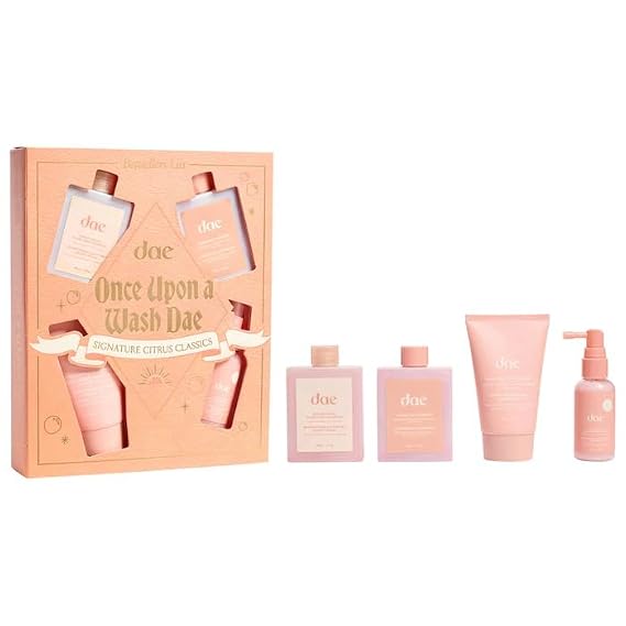 DAE Once Upon a Wash Hair Gift Set - 4-Piece Travel Size Kit