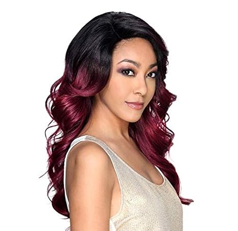 Synthetic Invisible Top Part Lace Front Wig - H-ARI (INDIGO BLUE)