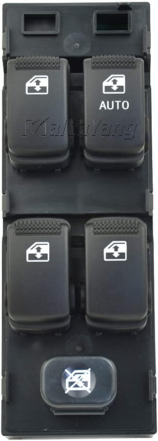 Front Left Driver Side Power Window Door Control Button Switch 93570-1C110 for Hyundai Getz 2003-2010 Matrix 2006-2011, for Kia Carens 2002-2005