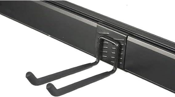 Richelieu Onward Double J Hook for Wall Mount Bracket System, Non-Slip