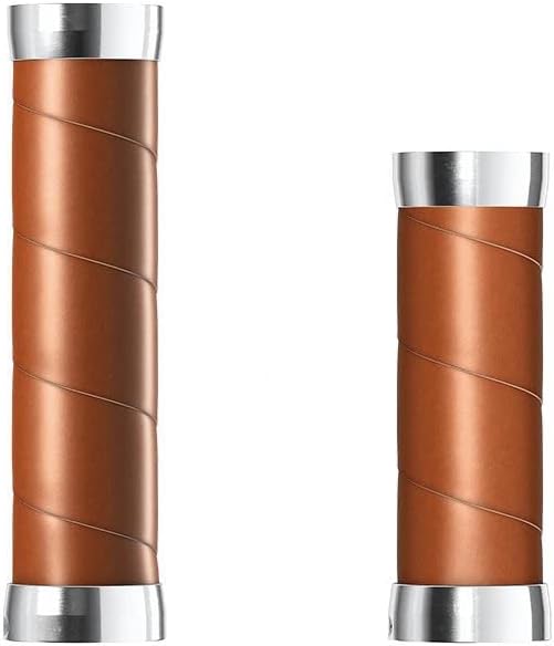 Brooks Slender Leather Grips Bicycle Leather Grip, Slender Leather Grip, Fits Your Hand The More You Use, Traditional UK Brand