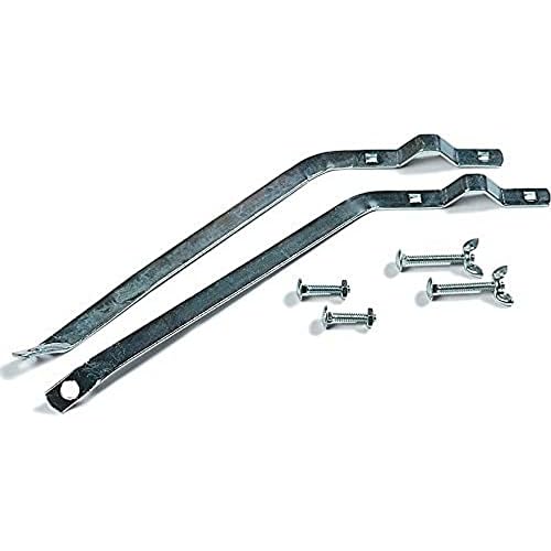 SPARTA Flo-Pac Handle Brace for Push Broom for Cleaning, Kitchen, and Facilities, Galvanized Steel, 11.5 Inches, Silver