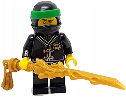 LEGO Ninjago Minifigure - Lloyd Black Wokru Training Gear Limited Edition Foil Pack Includes Dragon Sword and Helmet