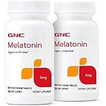 GNC Melatonin 3mg - Twin Pack
