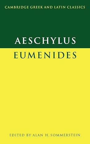 Aeschylus: Eumenides