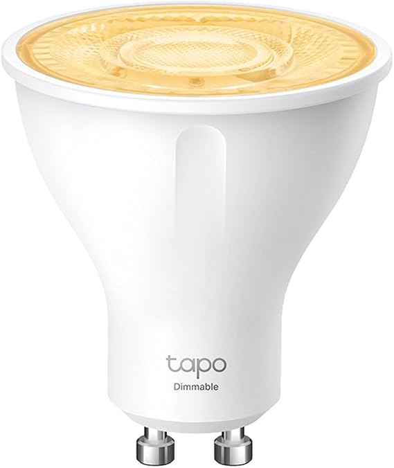 Tapo L610, Akıllı Wi-Fi Spot Işığı, Ayarlanabilir Parlaklık, GU10 Lamba Tabanı, Uzaktan Kumanda, Enerji Tasarrufu, Alexa ve Google Home ile Çalışır, Hub Gerektirmez