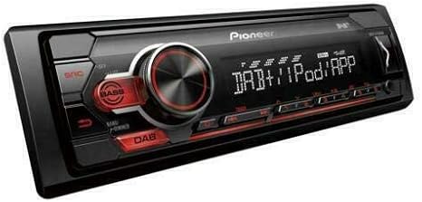 Inex Stereo Head Unit USB Auxiliary Compatible With iPod And Replacement For iPhone Meshless DAB Car MVH-S210DAB, IX-ANT-118