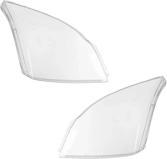 Pair Car Headlight Lens Cover Head Light Lamp Lampshade Front Light Shell Compatible Compatible For Toyota Land Cruiser Prado 2003-2008