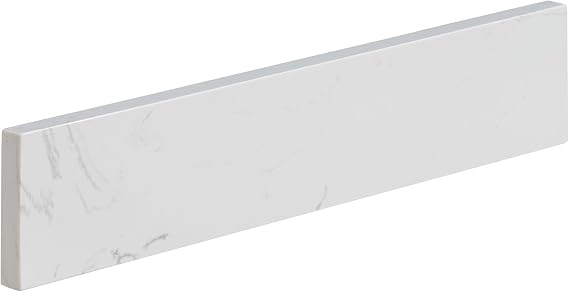 21 Inch Bathroom Vanity Sidesplashes Engineered Marble Stone Side Splash | Durable and Stains Resist, Stunning Finish, Easy Installation, Easy Clean and Cutting, Water Proof, Anti-Scratch