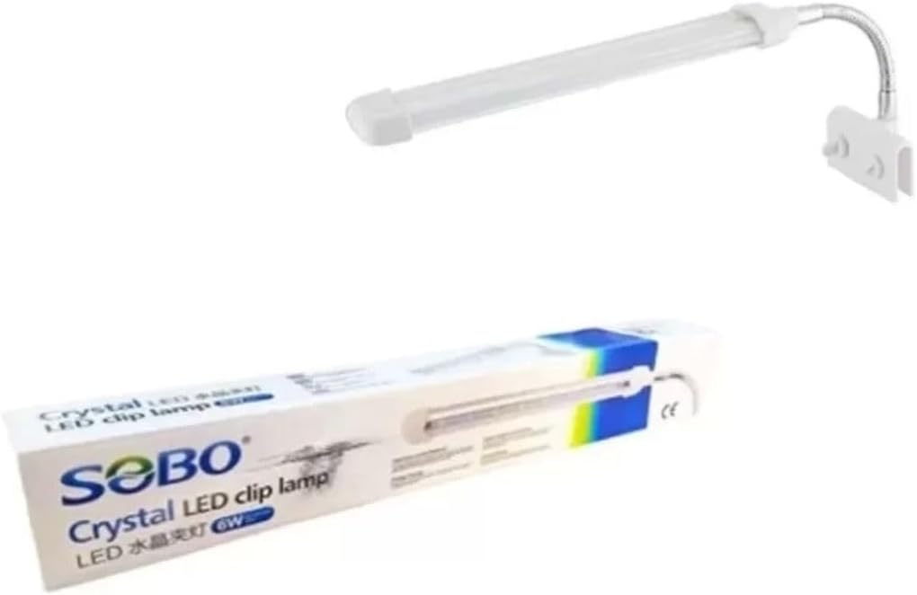Akvaryum Klipsli Led Askı Lamba Beyaz S-CL6W