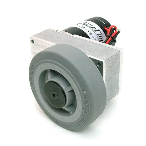 E30-400-G-5W 5-Inch Wheel Motor, 12V, 24V, or 36V DC, 680 RPM
