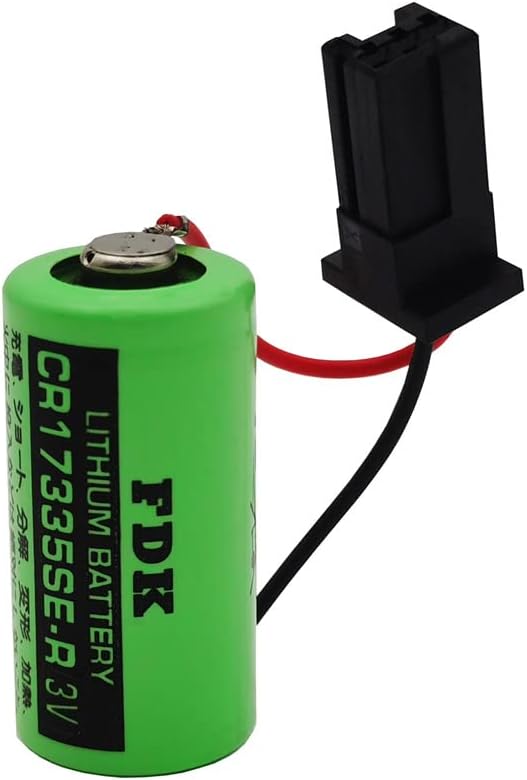 YICUAA Battery for FDK CR17335SE-R Lithium 3V 1800mAh 2/3A PLC Battery