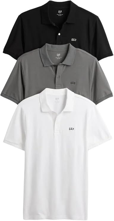 Gap Men's 3-Pack Logo Polo