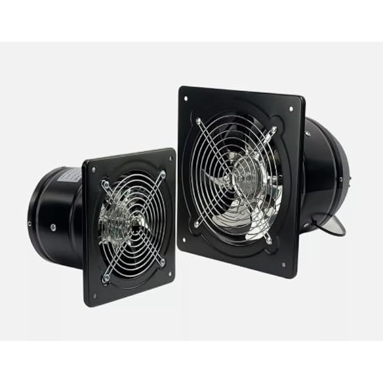 10 Exhaust Fan Ventilation Extractor Fan 110V Wall-Mounted Blower Duct Fan