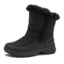 Lands' End Expedition Warmest Waterproof No Tie Kids Snow Boots for Boys and Girls - Insulated Winter Fleece Lined Snow Boots Size 11 to 7 Little and Big Kid Shoes
