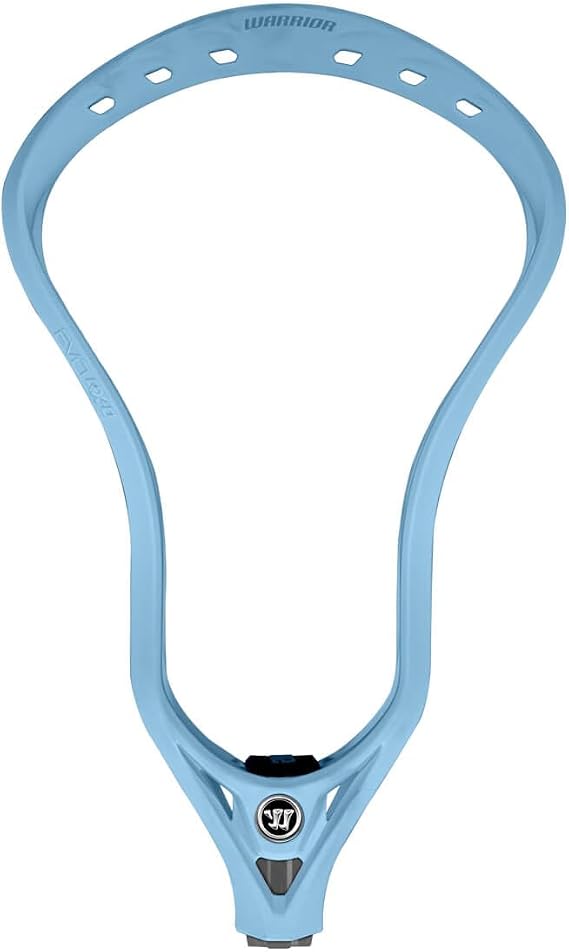 Warrior Evo QX-O Lacrosse Head-Carolina Blue