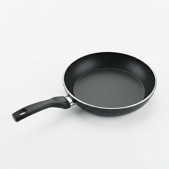 Papilla 26 cm Buz Tava - Koyu Yeşil/Siyah Yanmaz Yapışmaz Granit Efektli Omlet ve Krep Tavası