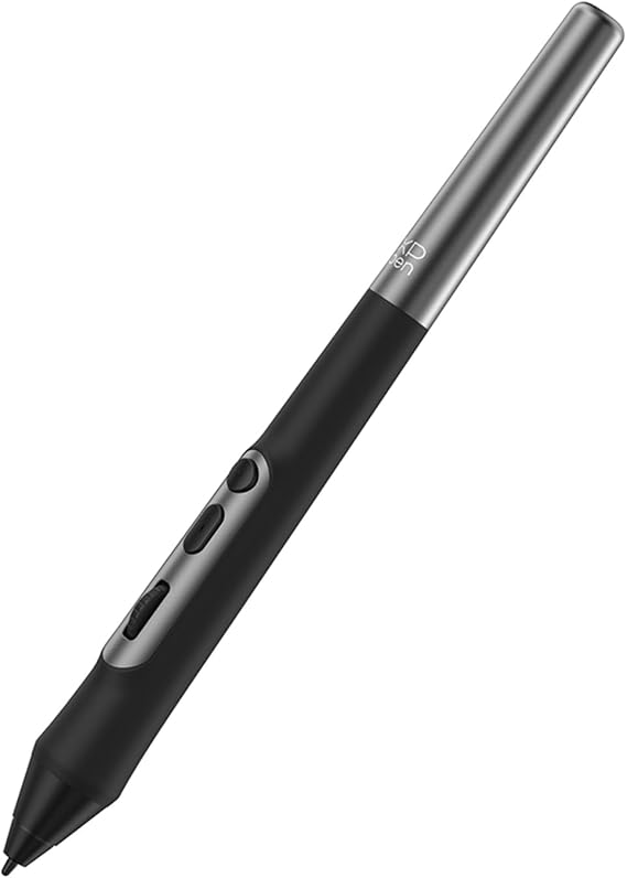 XPPen X3 Pro Roller Stylus with a Scroll Wheel and Dual Shortcut Keys, Battery-free Stylus Pen with 16K Pressure Levels for Artist 22 Plus, Artist Pro 14/16(Gen 2) and Deco Pro(Gen 2) Drawing Tablet