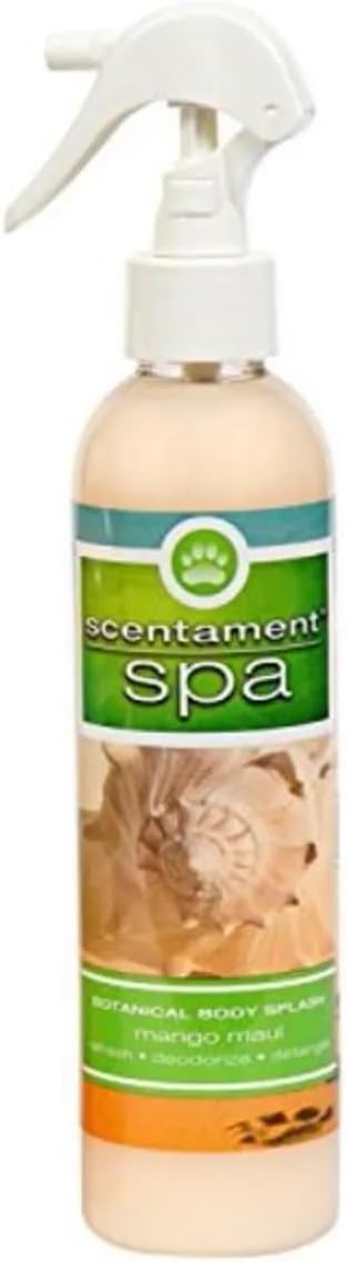 MPP Cat and Dog Botanical Body Splash Refresh Detangle Deodorize Your Pet's Coat 8oz (Mango Maui)