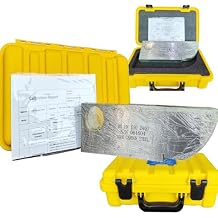 Ultrasonic Flaw Detector Calibration Block NDT Ultrasound Testing Flaw Detector Ultrasonic Calibration Test Block ASTM E164 with 100mm Radius 1.5mm 50.0mm Holes for Ultrasonic Flaw Detection