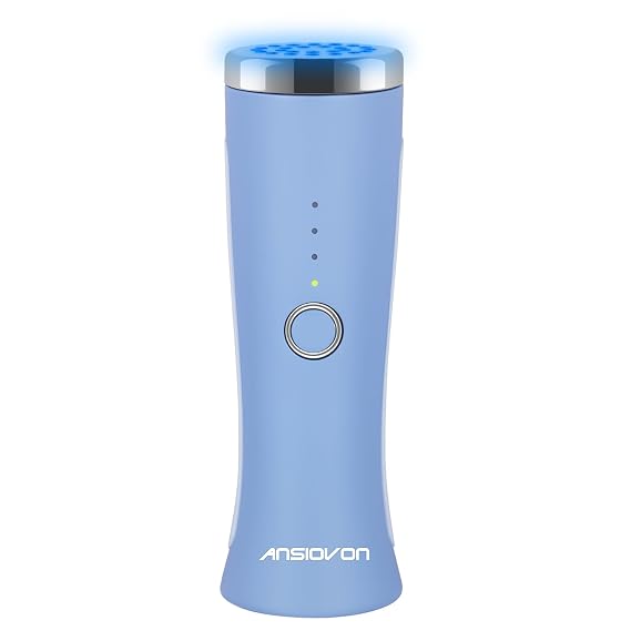 Blue Light Therapy Device for Acne Spot Treatment - LED Acne Blue Light Therapy Wand for Face