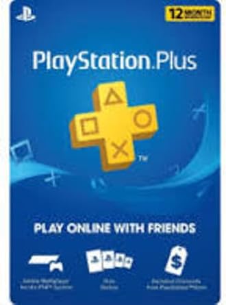 Psn Plus 12 Month Card (sony) New Sku Sony