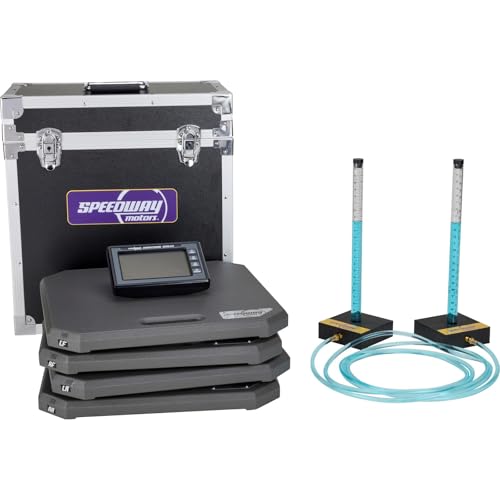 Sportsman Wireless Race Car Scales wCase and Liquid Level
