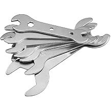Double Open End Wrench Set, Double-End Spanner Set, U-Shaped Opening Plated Slacet Wrench Set, Snap-On Double End Flare Nut Wrench 0.19-0.94inches(0.5-2.4cm, 7pcs